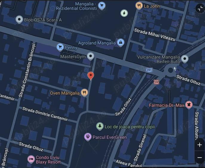 Teren intravilan 708 mp Mangalia zona Dobrogea Noua, langa Parcul Evergreen - 1