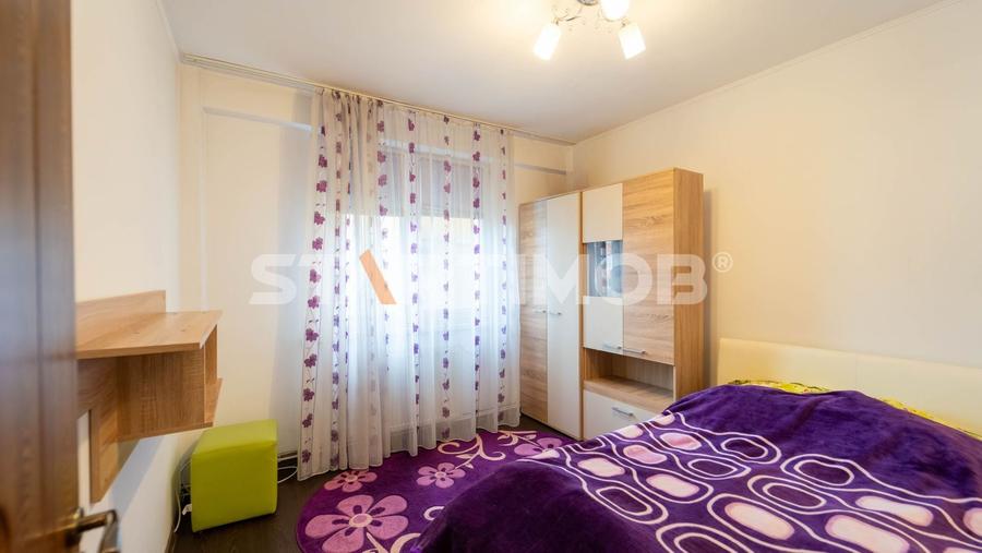 Apartament cu 3 camere semidecomandat, mobilat în Griviței