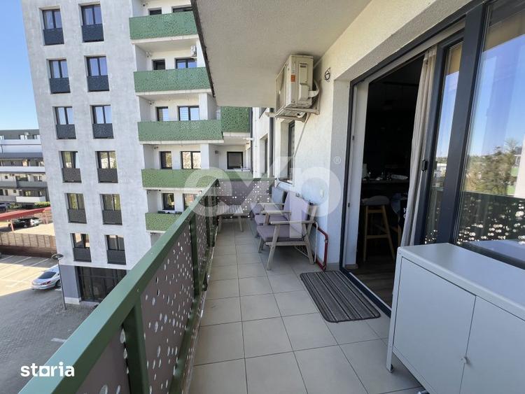 Apartament cu 2 camere, mobilat în Plopilor