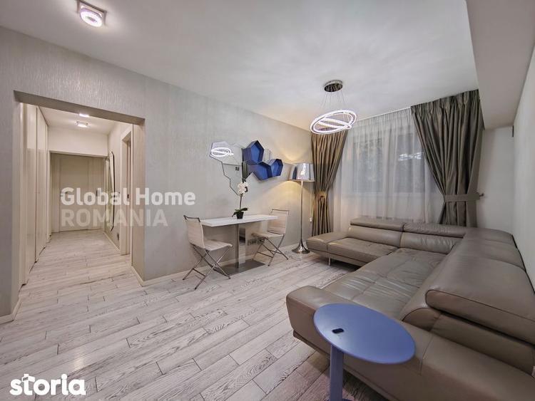 Apartament cu 3 camere, mobilat în Dorobanți