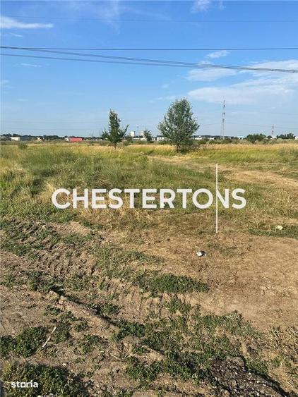 Teren de vanzare - Domnesti | 1.761 mp | Deschidere 40 ml | Toate util - 1