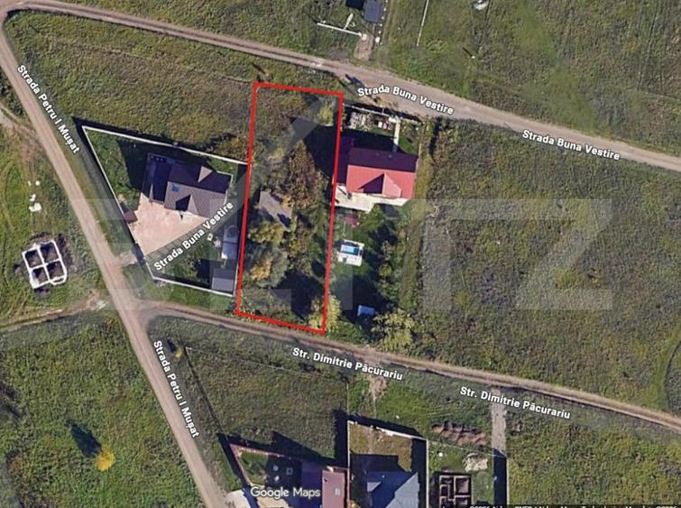 Teren intravilan 1000 mp – Șcheia | Deschidere la 2 străzi | Toate utilitățile - 1