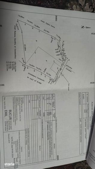 Teren de 5296 mp, în Cuca