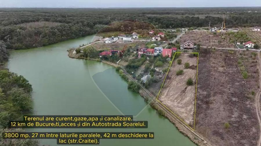 Teren agricol intravilan de 3778 mp, în Brănești