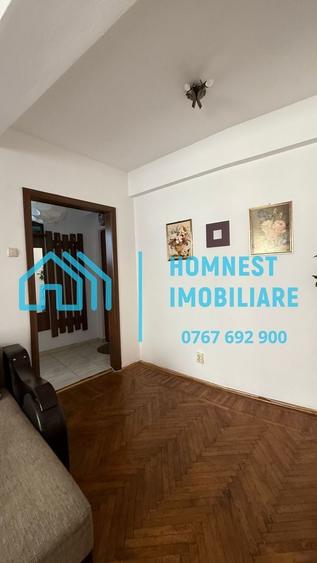 Apartament cu 2 camere semidecomandat, mobilat în Calea Victoriei