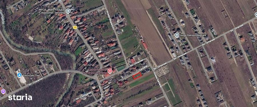 Teren de 500 mp, în Clinceni