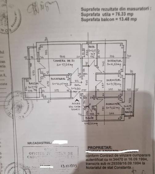 Apartament cu 4 camere decomandat, mobilat în Faleza Nord