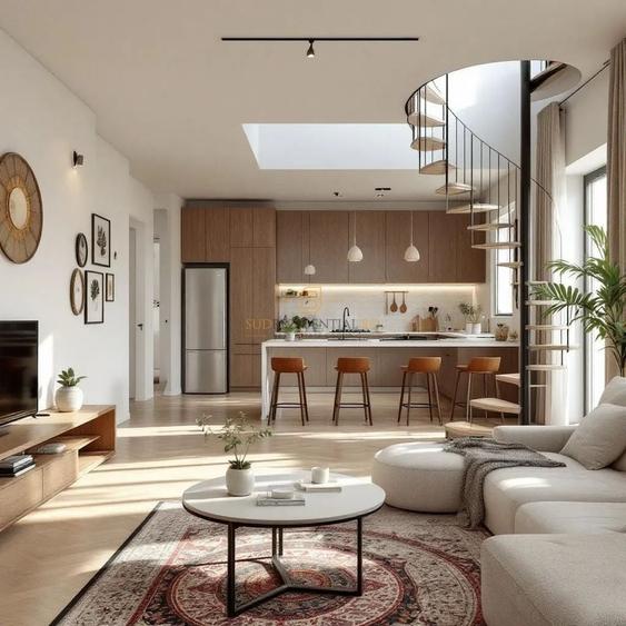 Locuinta moderna tip duplex, 3 camere si terasa, acces metrou Berceni - 1