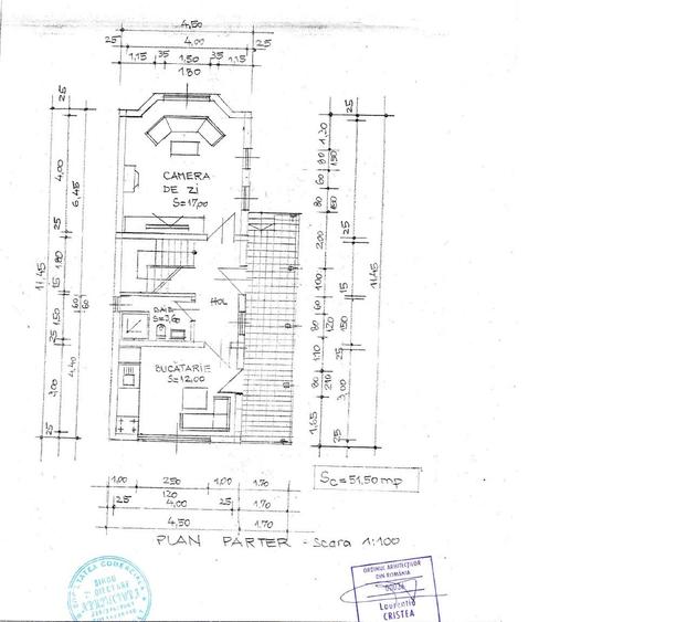 Casă cu 3 camere cu Teren 426 Mp în Slătioara