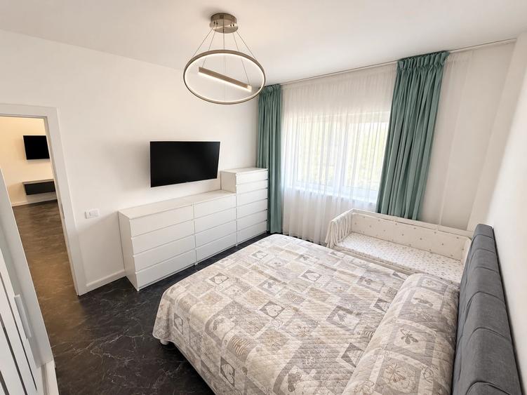 Apartament cu 2 camere semidecomandat în Vișani