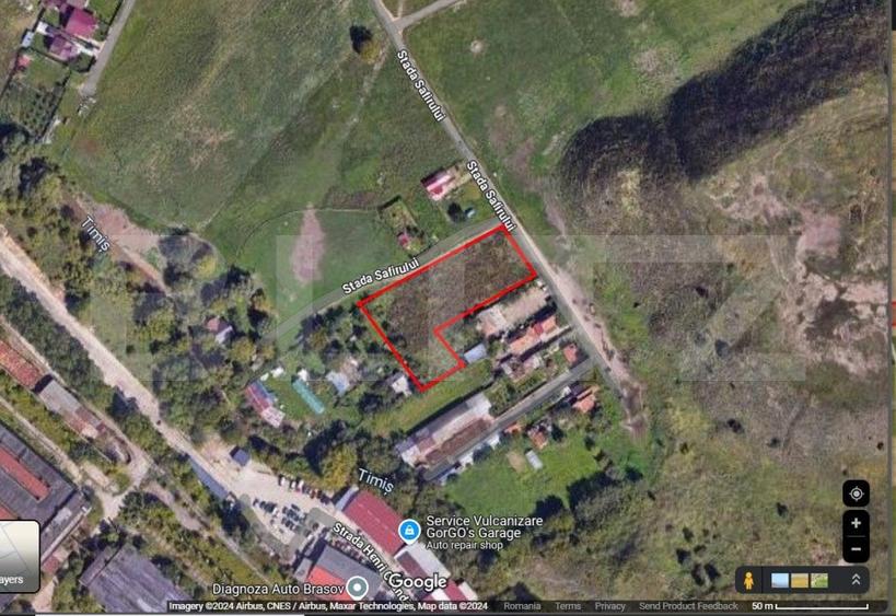 Teren Construcții intravilan de 3300 mp, în Rulmentul