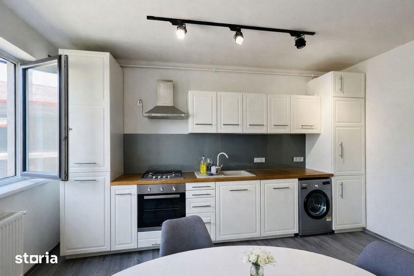Apartament cu 2 camere, mobilat în Borhanci