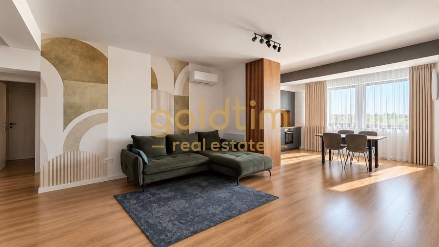 Apartament cu 2 camere decomandat, mobilat în Pipera