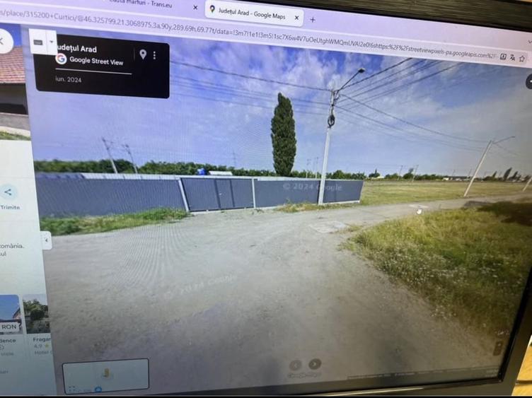 Teren de 900 mp, în Exterior Vest
