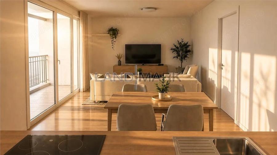 Apartament cu 2 camere în Aradului