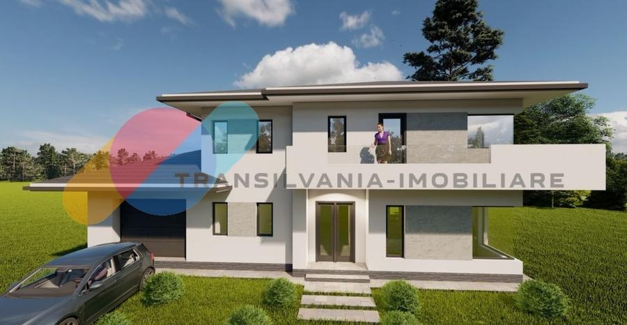 Casă individuală cu 4 camere cu Canalizare în Chinteni