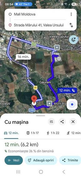 Teren Construcții intravilan de 500 mp, în Miroslava