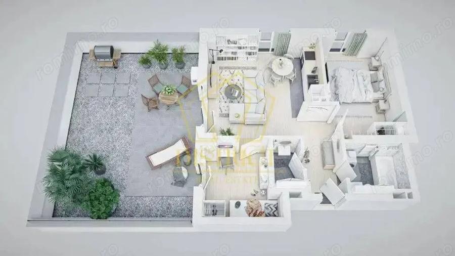 COM 0% | Apartament cu 3 camere | Terasa 22mp | VIVALIA - 7