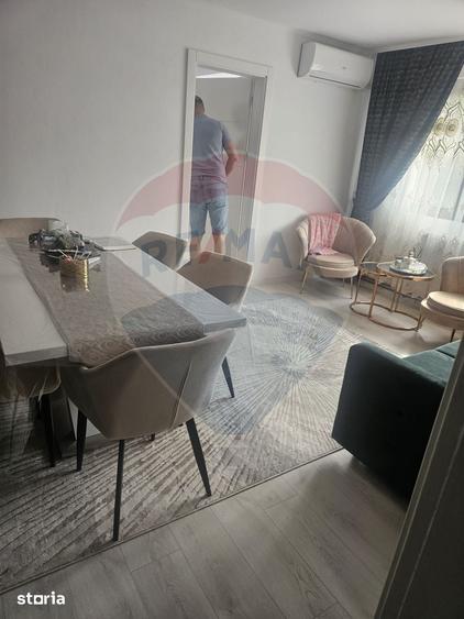 Apartament cu 3 camere semidecomandat în Central