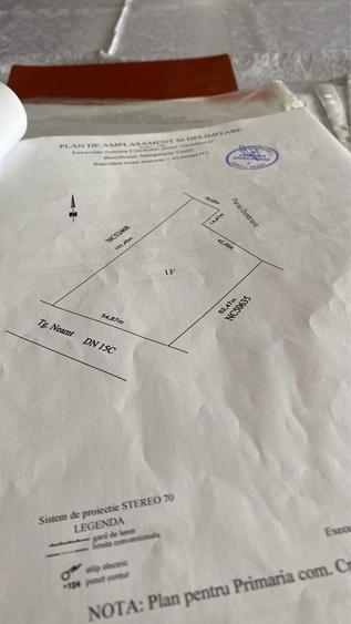 Teren de 3492 mp, în Crăcăoani