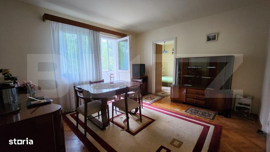 Apartament cu 3 camere, 45 mp, zona Dambu - 1