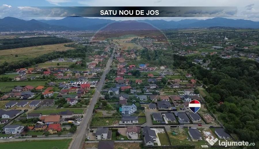 Casă cu 3 camere cu Teren 500 Mp în Satu Nou de Jos