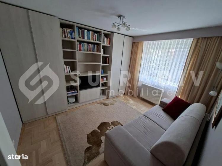 Apartament cu 3 camere semidecomandat, mobilat în Bună Ziua