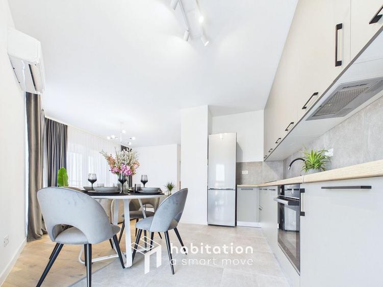 Apartament cu vedere spectaculoasă, prima închiriere,  Nord One - 11