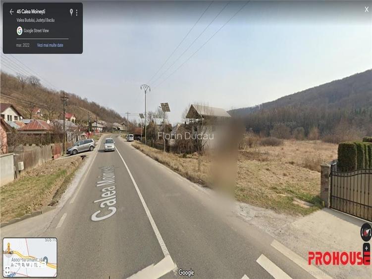 Valea Budului - teren intravilan - deschidere la DN