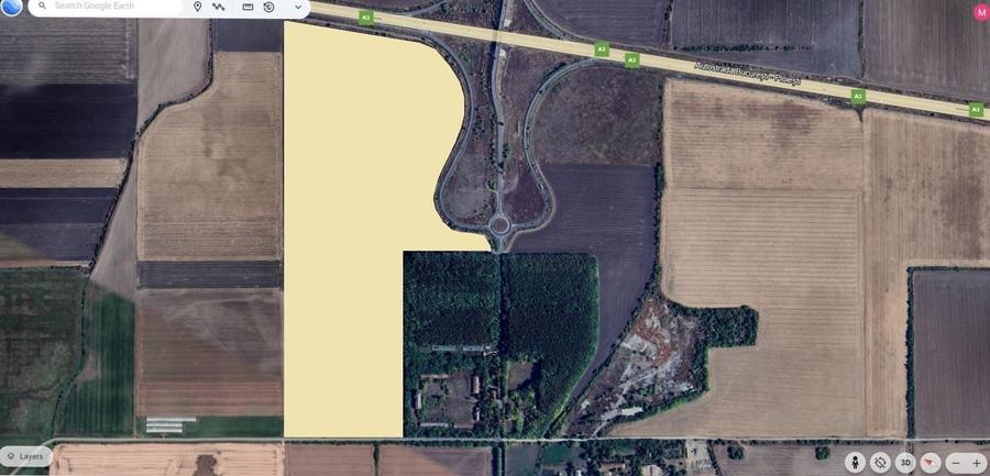 Teren Construcții intravilan de 270000 mp, în Gherghița