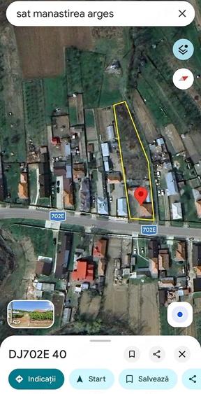 Teren de 1595 mp, în Mânăstirea