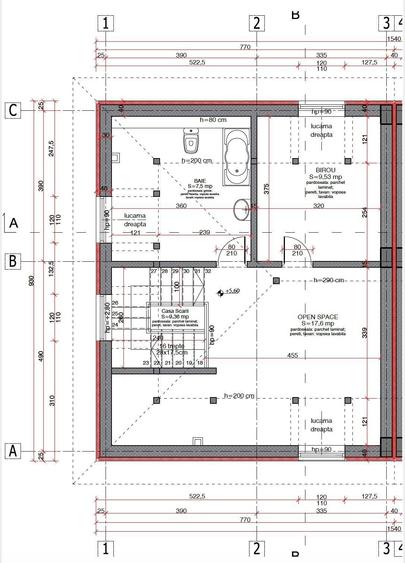 VILA SPATIOASA, 6 CAMERE (165MP. UTILI+140MP CURTE LIBERA) - 4