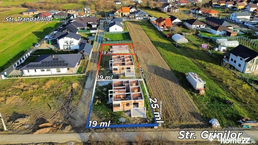 Casă cu 4 camere cu Teren 500 Mp în Mocira