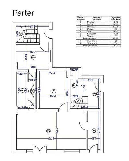 Casă cu 9 camere cu Teren 365 Mp în 13 Septembrie