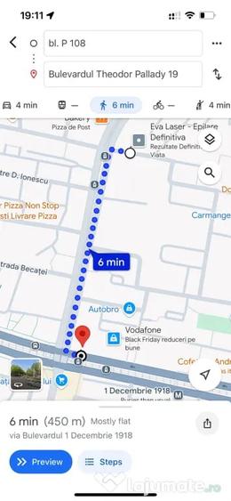 Apartament 2 camere, la 6 minute de metrou Bd. 1 Decembrie 1918 - 7