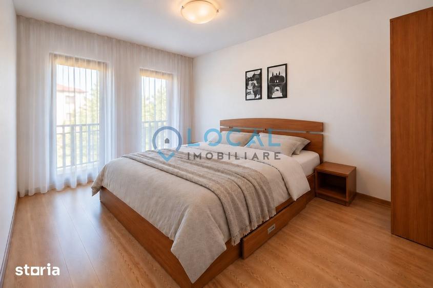 Apartament cu 3 camere semidecomandat în Între Lacuri