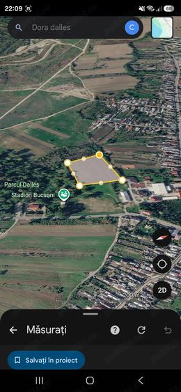 Teren de 125000 mp, în Bucșani