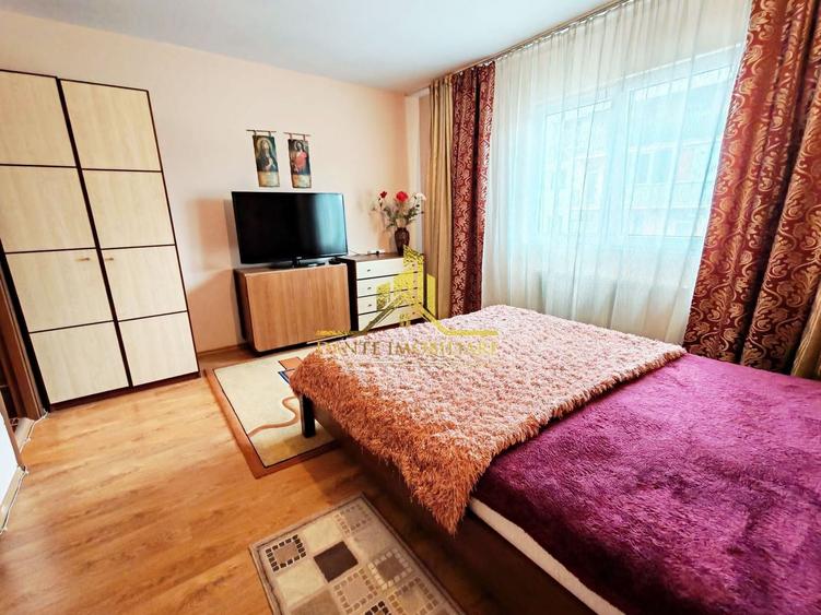 Apartament cu 3 camere semidecomandat, mobilat în Iris