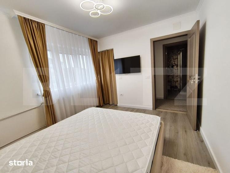 Apartament cu 2 camere, mobilat în Nufărul