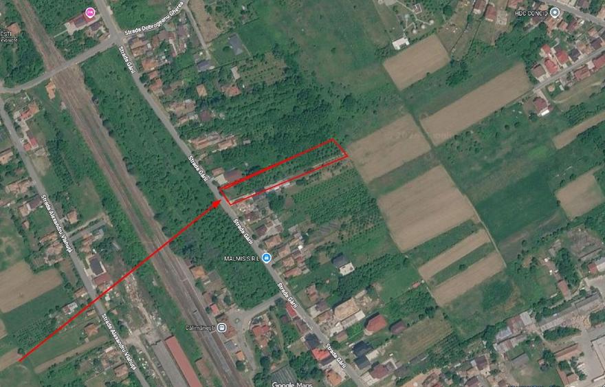 Teren Construcții intravilan de 2630 mp, în Jiblea Veche