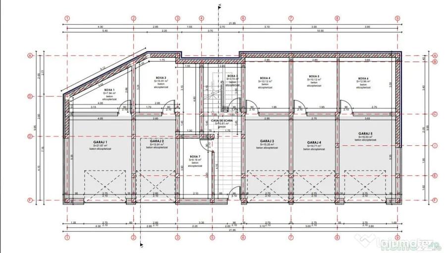 Apartament cu 4 camere semidecomandat în Central