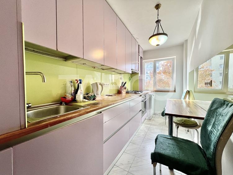 Apartament cu 3 camere decomandat, mobilat în Mănăștur