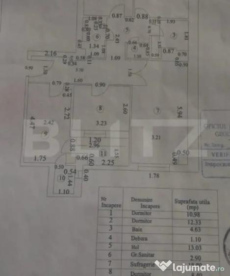 Apartament cu 4 camere decomandat în Centură