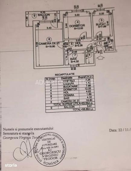 Apartament cu 2 camere decomandat, mobilat în Crângași