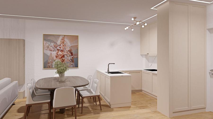 Apartament cu 3 camere semidecomandat în Unirii