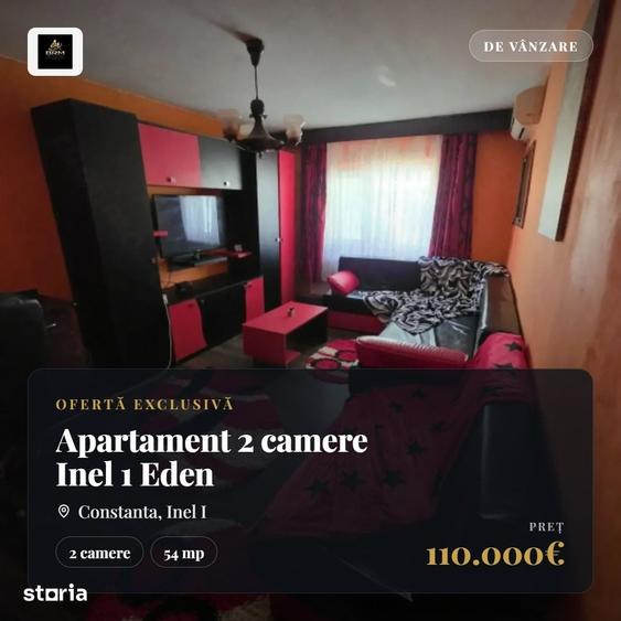 Apartament cu 2 camere decomandat în Inel I
