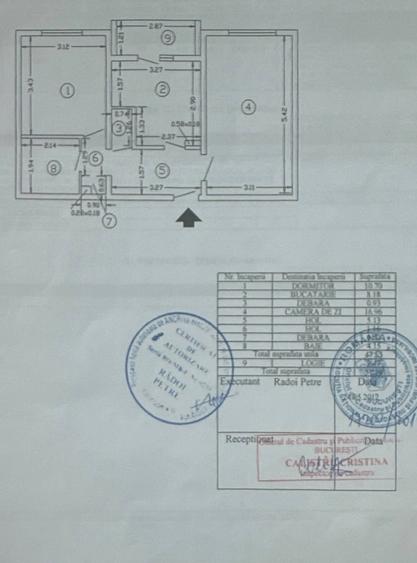Apartament cu 2 camere zona Lujerului cu centralǎ - 9