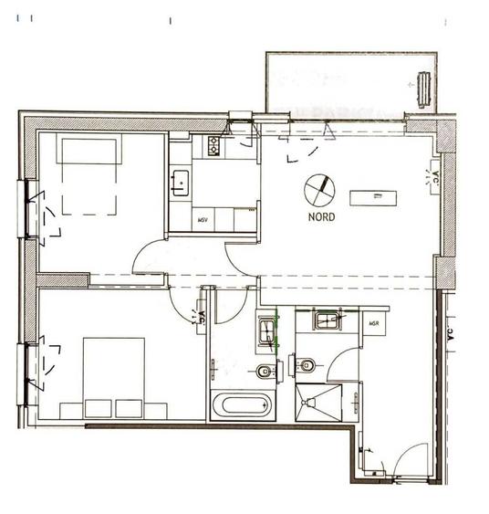 Apartament cu 3 camere semidecomandat în Cotroceni