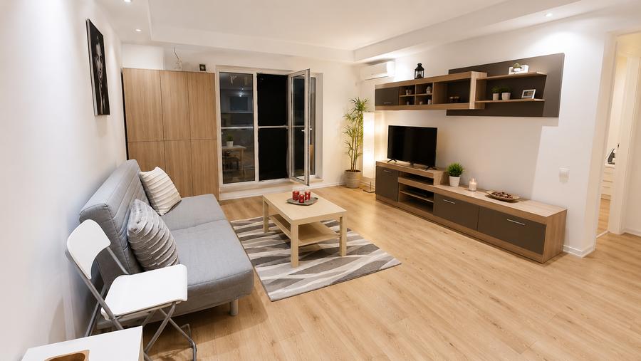 Apartament cu 2 camere semidecomandat în Pipera