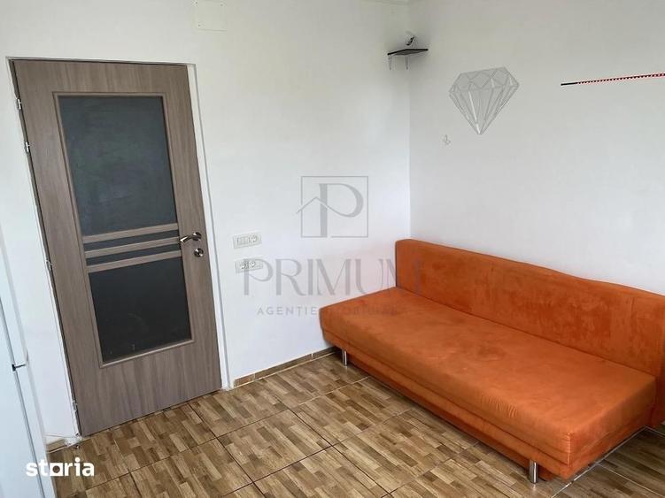Garsonieră decomandată, mobilată în Lunei